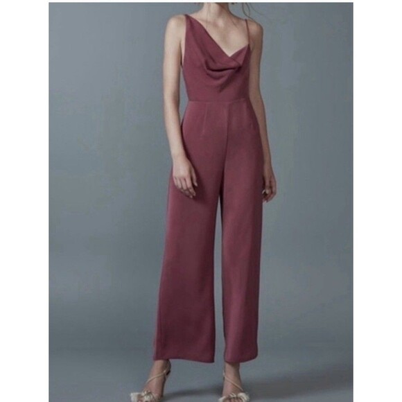 KEEPSAKE the Label Pants - Keepsake the Label Be Mine Jumpsuit In Mulberry Size Extra Small, Women’s